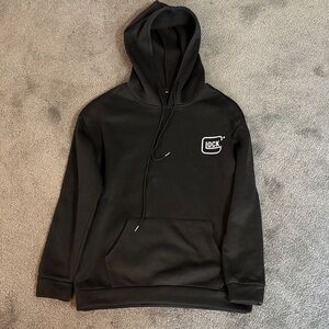 LOCK Black Men's Hoodie